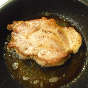 豚肉のきのこクリームソース (3)