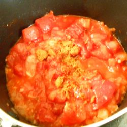 トマトガーリックソース