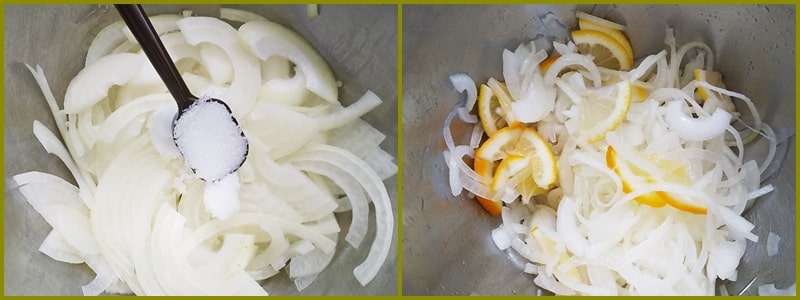 塩もみ「鶏肉の玉ねぎレモン」沸騰ワード10,志麻さんレシピの作り方
