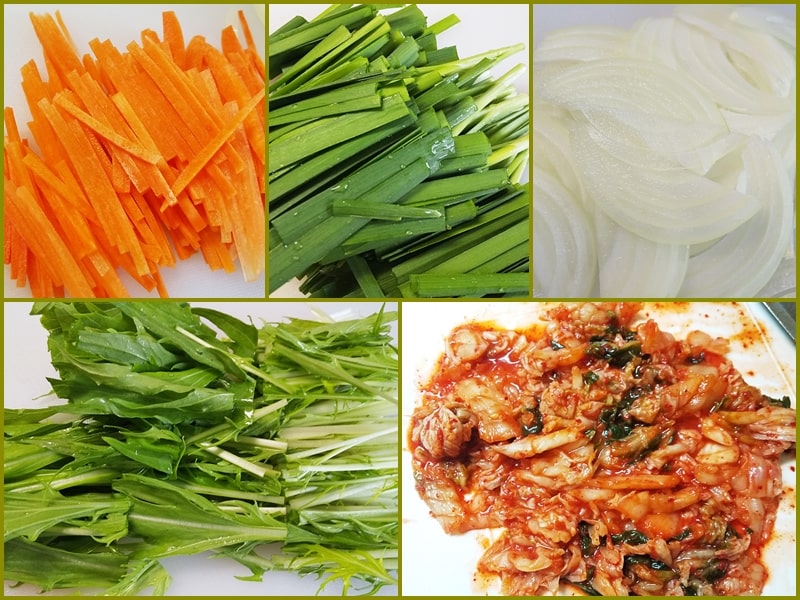 韓国グルメ,チヂミ,残り野菜,キムチ,