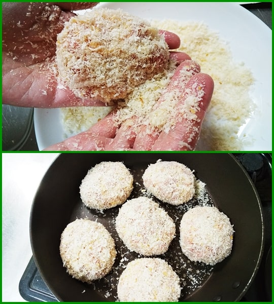 家政婦志麻さん メンチカツ　レシピ　揚げ焼き　チーズメンチ