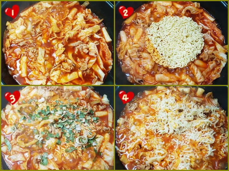 ラッポッキ,韓国グルメ,甘辛ソース,野菜,かさ増し,簡単,作り方,